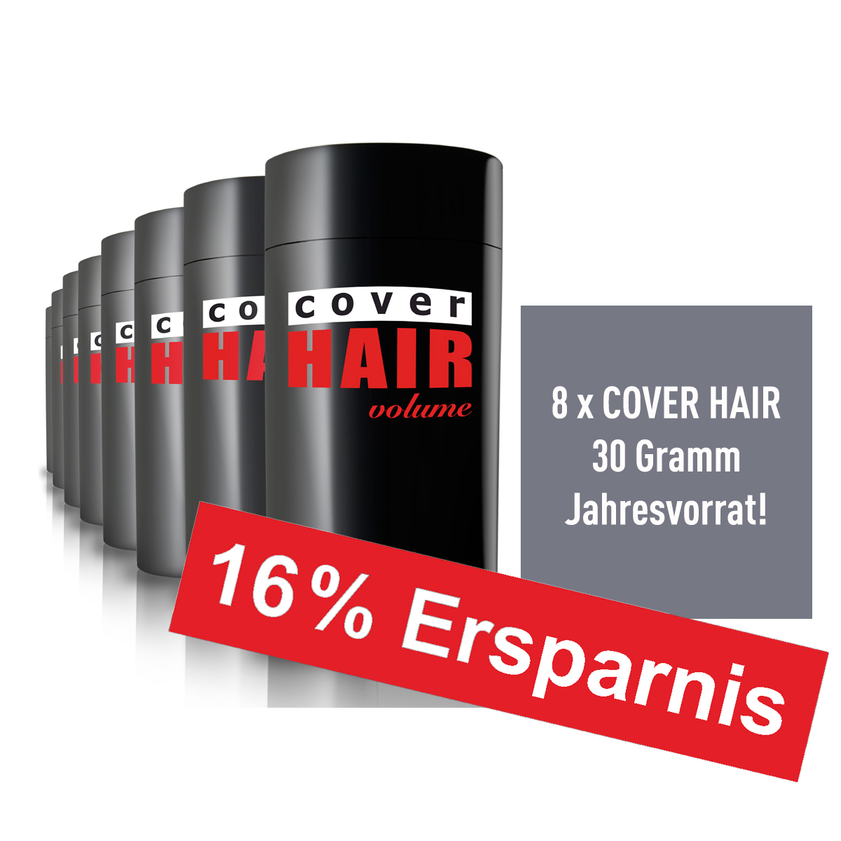 Cover Hair Streuhaar Jahresbox 16% Ersparnis