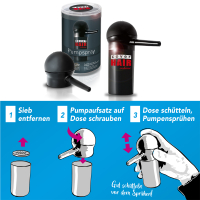 Pump spray applicator large for 30 gram